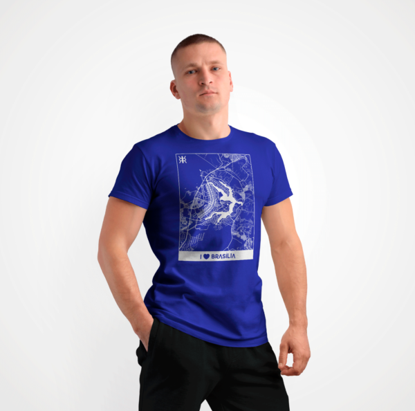 Camiseta Rezgatte I Love Brasília – Roxo Snorkel